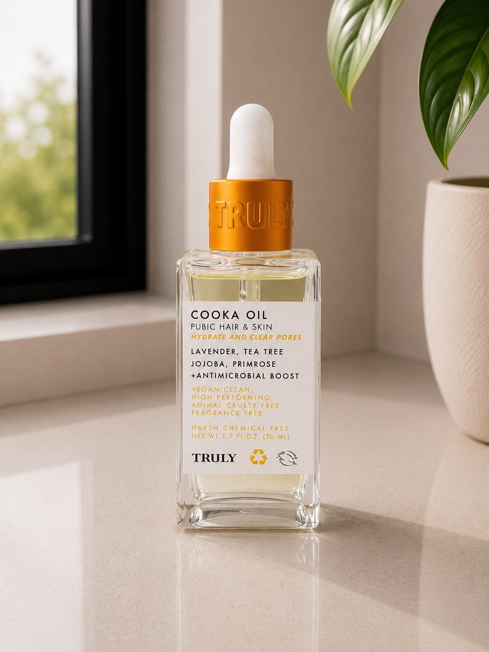 $39 New Truly Cooka Oil 50mL Hair & Skin Oil Full Size